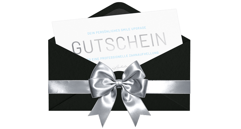 Geschenkgutschein für Zahnaufhellung